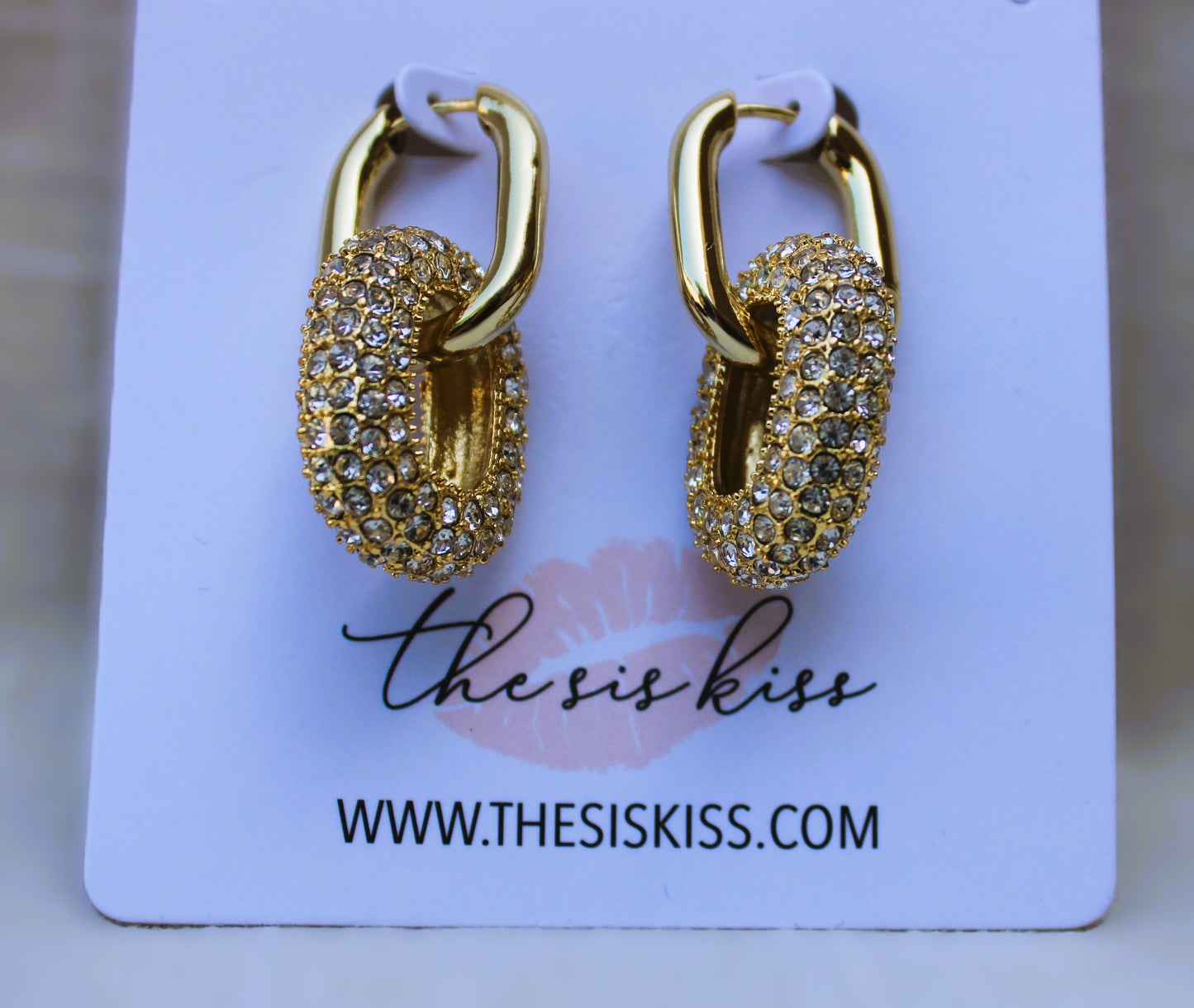 Sparkle Diva Drop Huggies - Buttercup Lynne Boutique