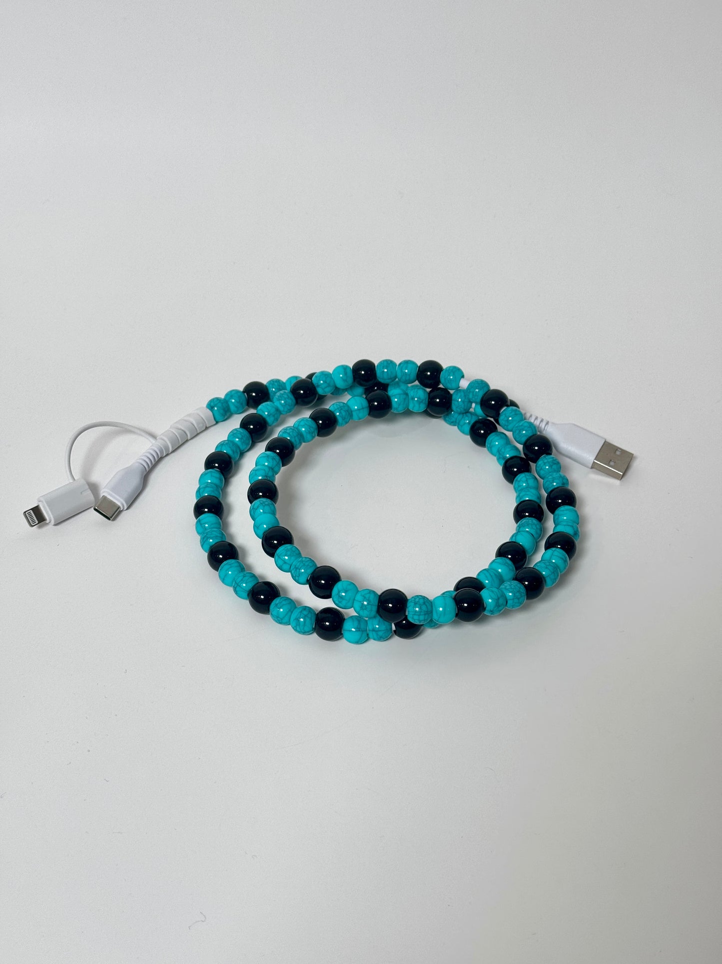 Beaded Charging Cord – Viral TikTok USB-C & Lightning Cable | Buttercup Lynne - Buttercup Lynne Boutique