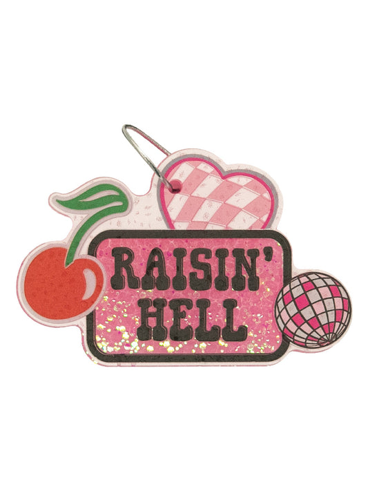 Raisin' Hell Air Freshener in Cherry Blossom - Simply Southern