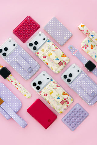 Berry Blossom Magnetic Wallet