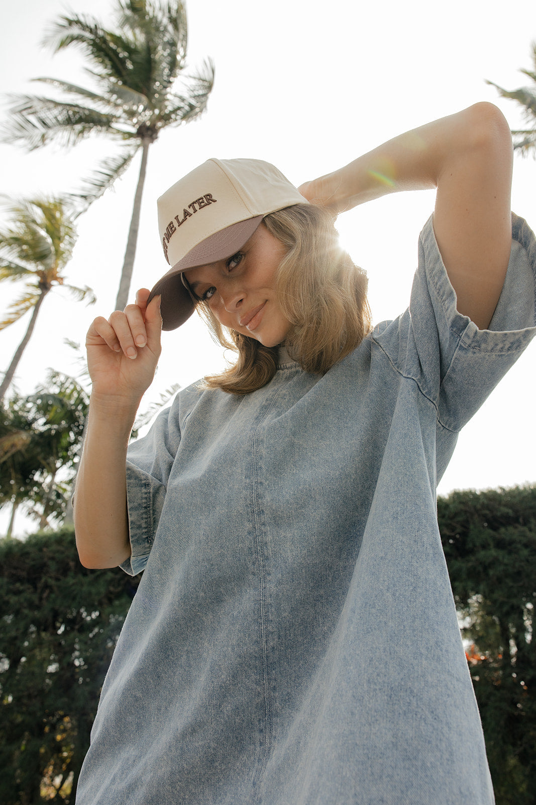 Text Me Later Hat - Buttercup Lynne Boutique