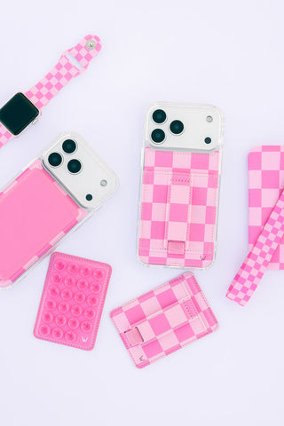 Bubblegum Check Magnetic Case