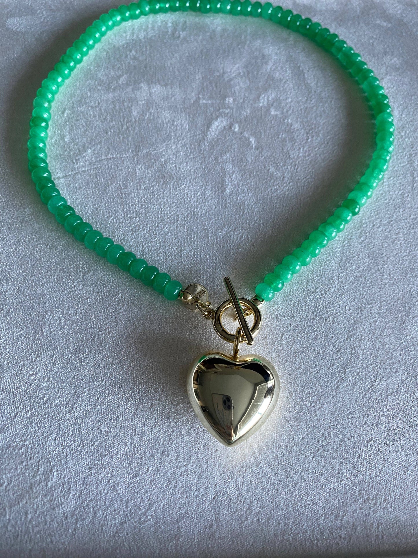 Puffy Heart Charm