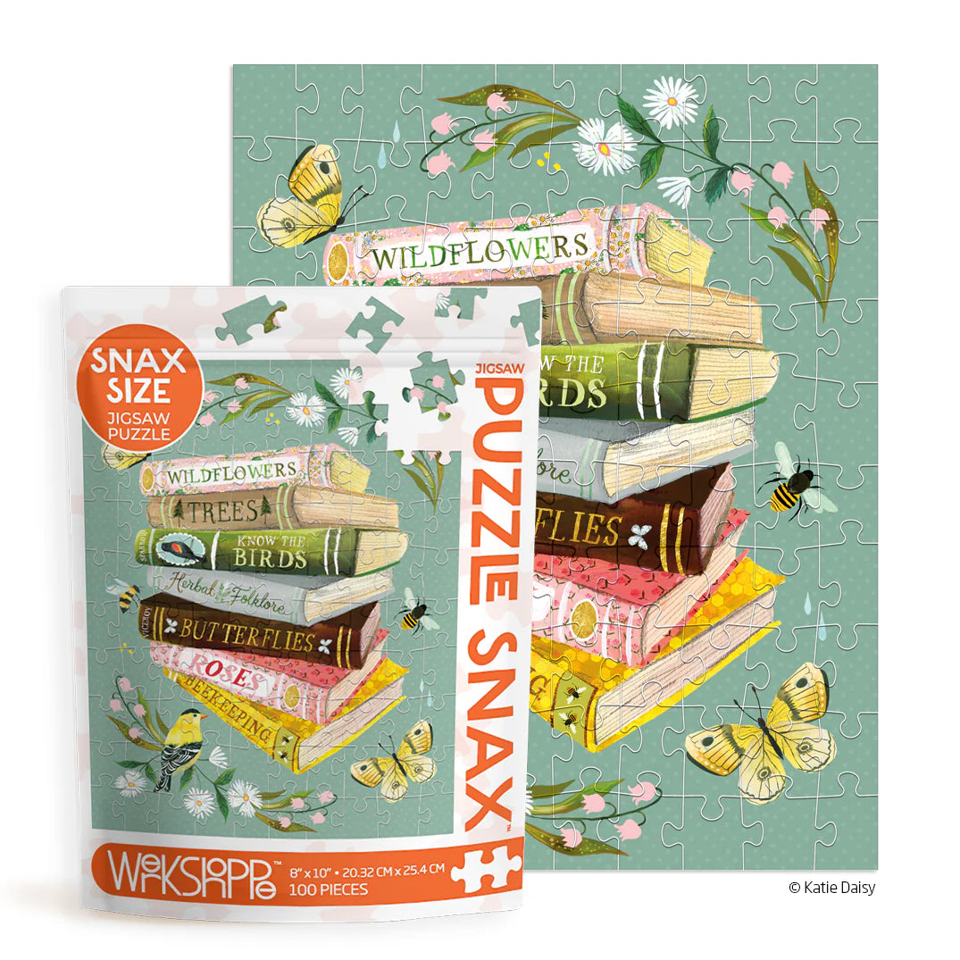 WerkShoppe Puzzle Snax 100-Piece Sustainable Jigsaw Puzzle