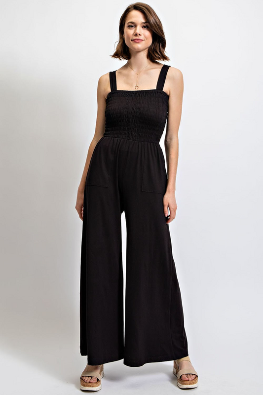 I Want To Know Wide Leg Jumpsuit