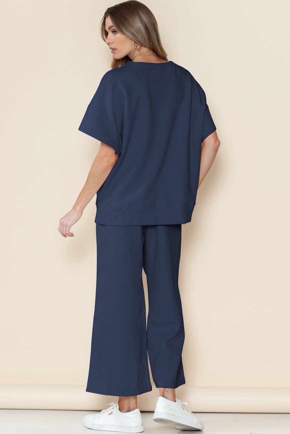 LDC Textured Loose Fit Set - Buttercup Lynne Boutique