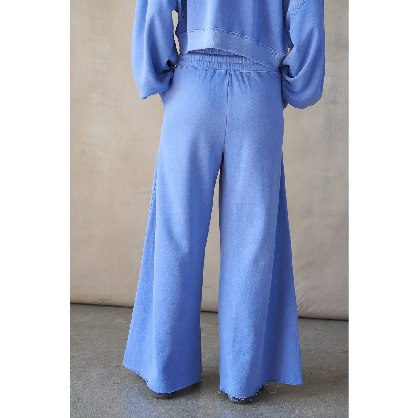 Rib Wide Oversize Sweatpants