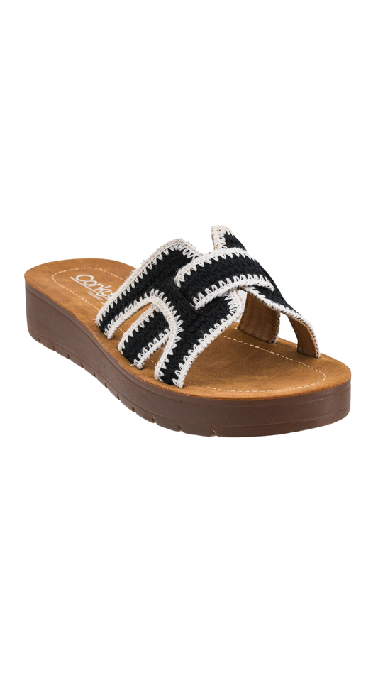 Corkys On The Edge Slide Sandals