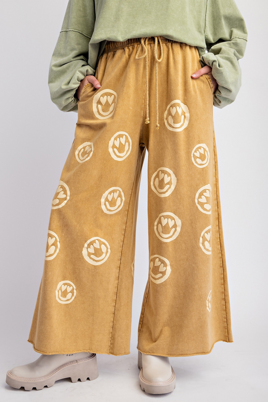 Happy Days Ahead Smiley Face Pants