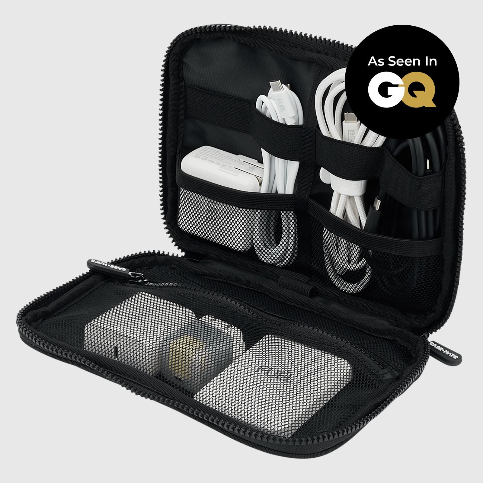 Travel Tech Organizer - Black - Buttercup Lynne Boutique