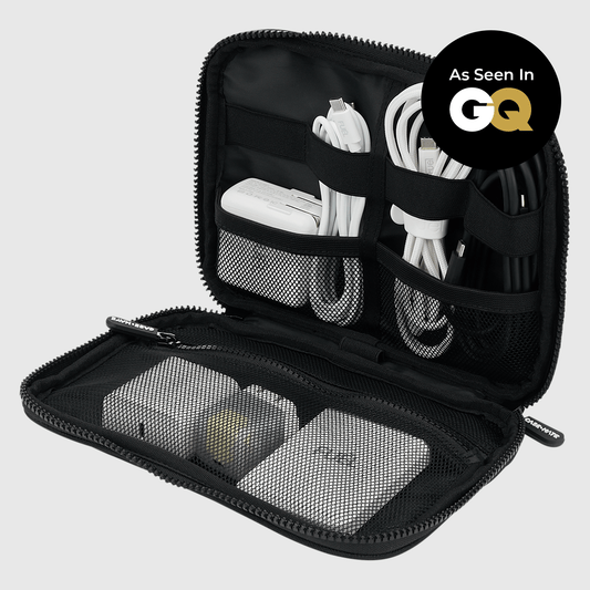 Travel Tech Organizer - Black - Buttercup Lynne Boutique