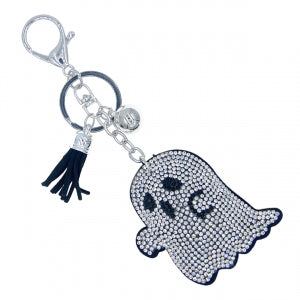 White Ghost Keychain - Buttercup Lynne Boutique