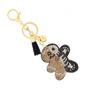 Ginger Dead Man Keychain - Buttercup Lynne Boutique