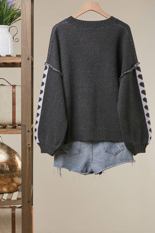 Swan Love Knit Cardigan Mello