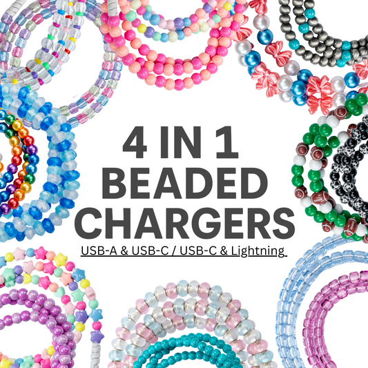 Buttercup 4-in-1 Beaded Charging Cord - Buttercup Lynne Boutique
