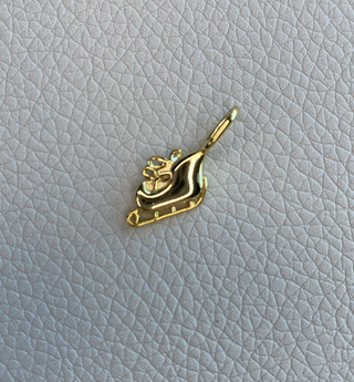 Santa's Sleigh Charm - Buttercup Lynne Boutique