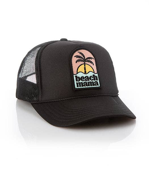 Beach Mama Trucker Hat - Buttercup Lynne Boutique