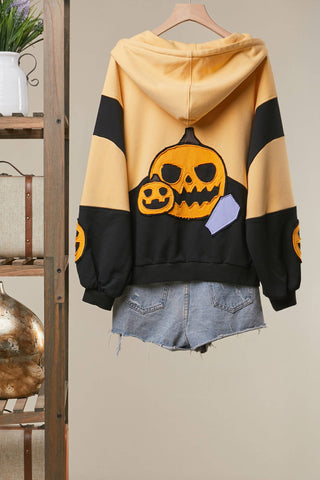 Pumpkin Patch Zip-Up Hoodie Mello