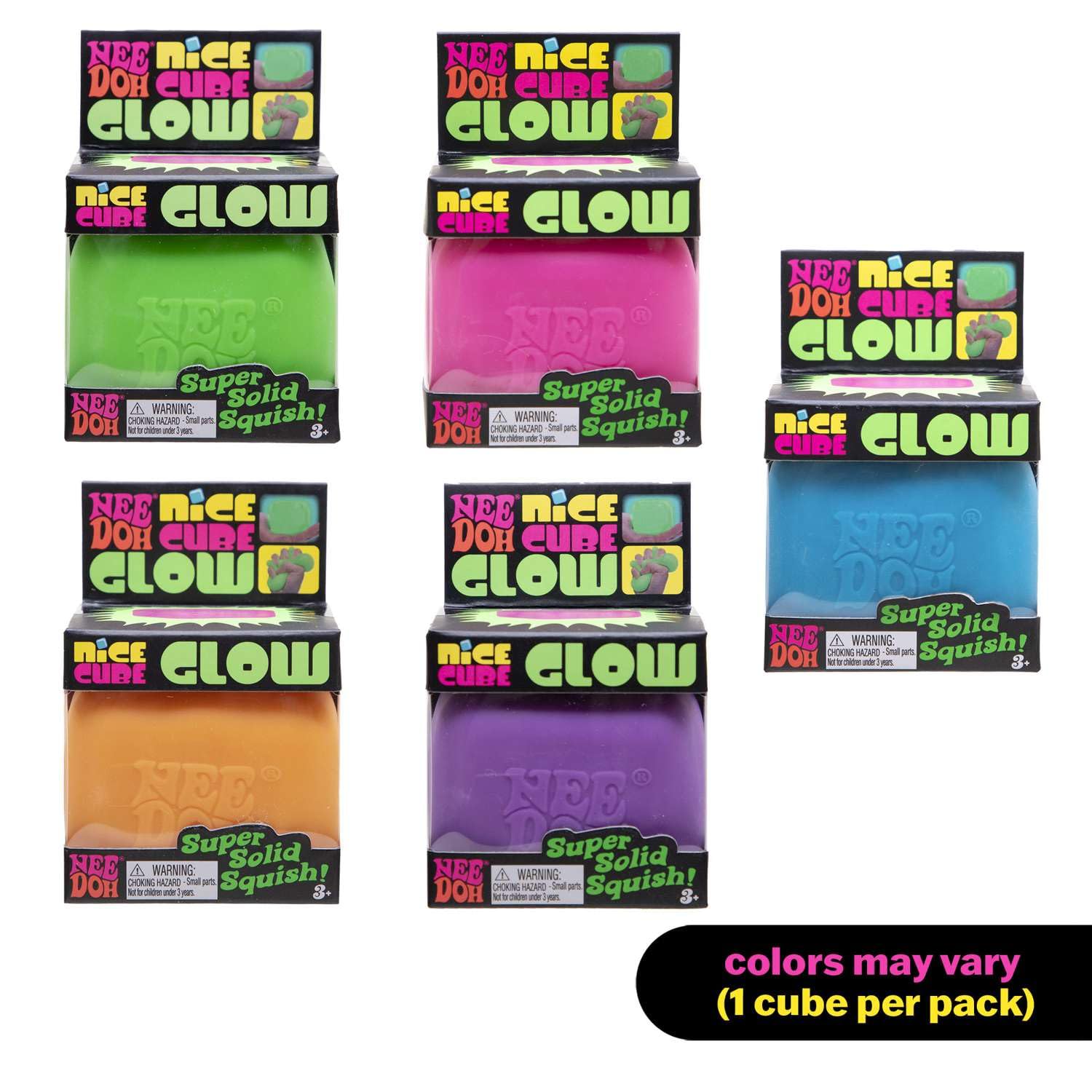 NeeDoh Glow Nice Cube - Buttercup Lynne Boutique