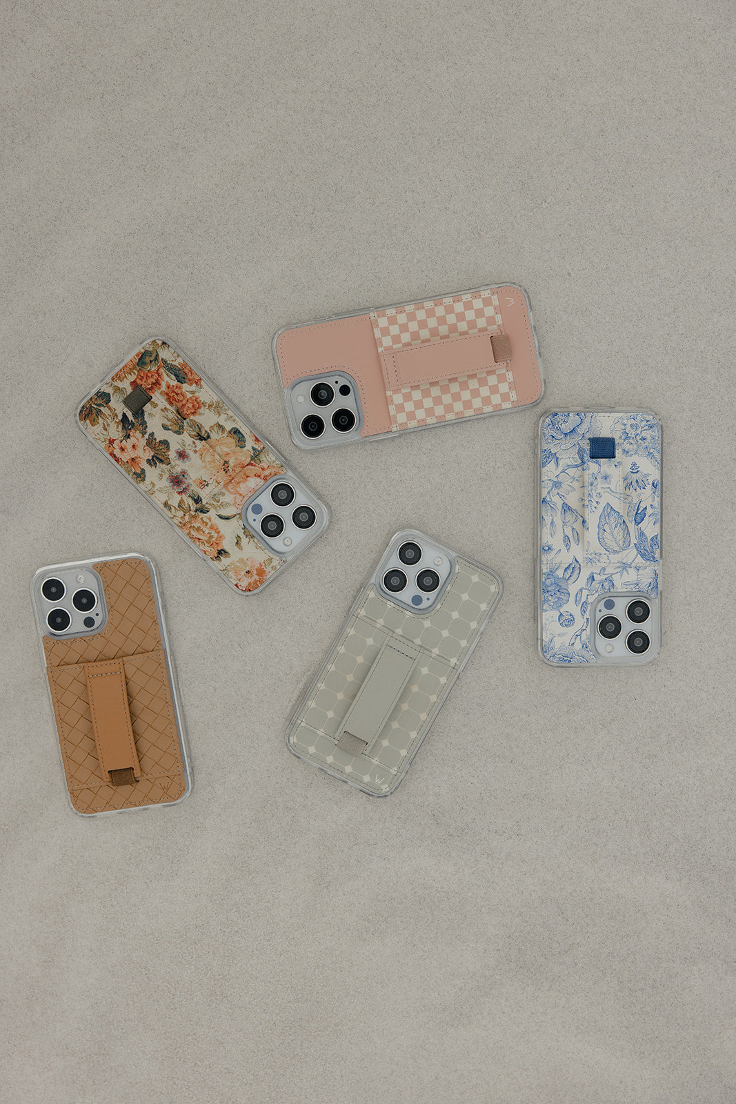 Blush Check Purse Case - Buttercup Lynne Boutique