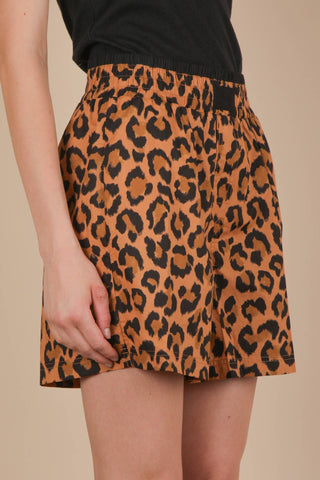 NP70904 Leopard & Bow Printed Boxer Shorts - Buttercup Lynne Boutique