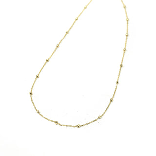 Chain Reaction Baby Ball Chain Necklace - Buttercup Lynne Boutique