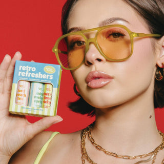 Poppy & Pout - Retro Refreshers, Lip Balm Trio - Buttercup Lynne Boutique