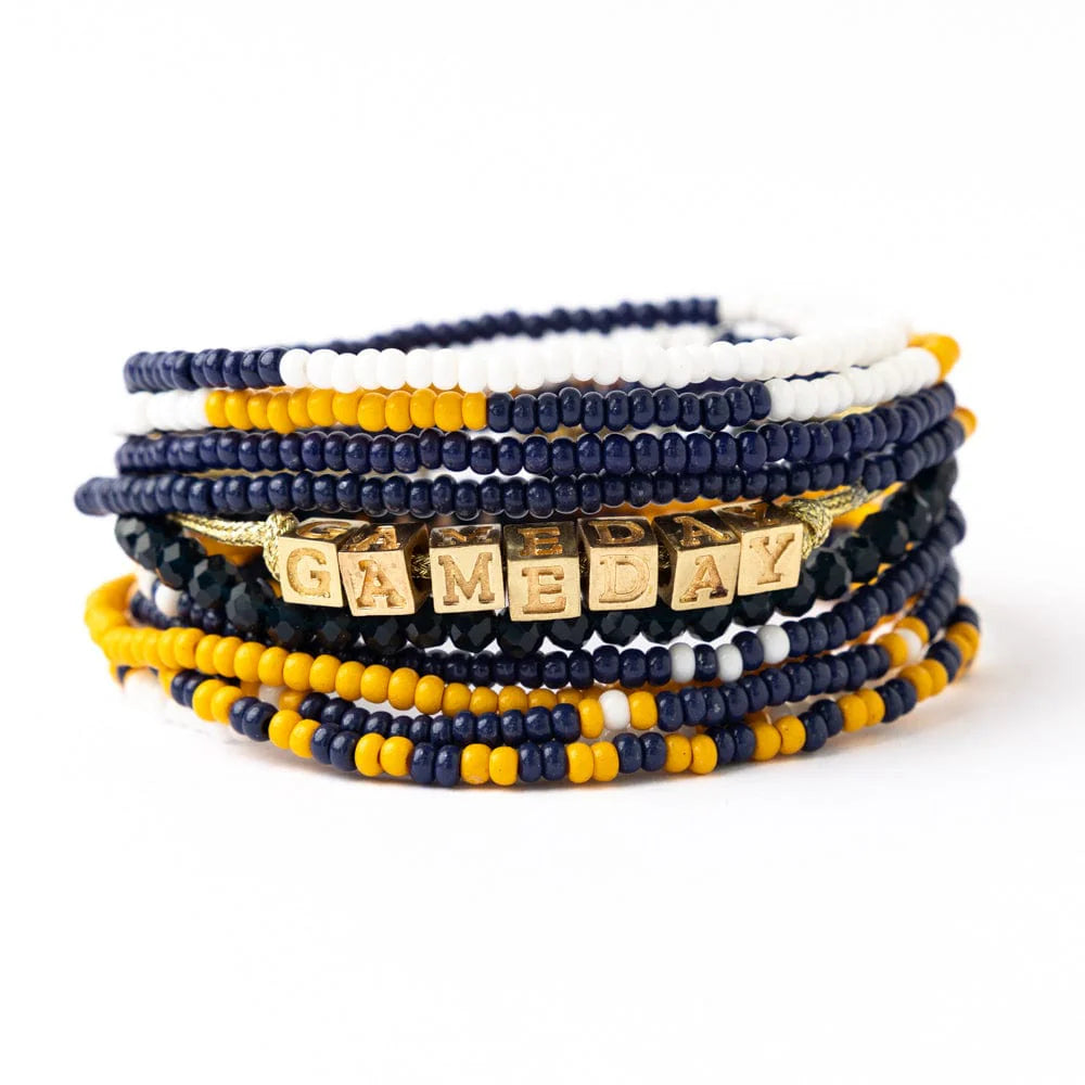Game Day Bracelet Stack - Buttercup Lynne Boutique