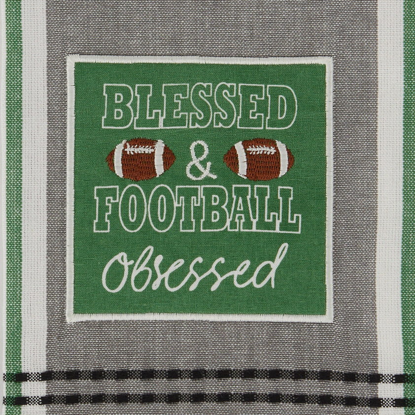 Game Day Embellished Dishtowels - Buttercup Lynne Boutique