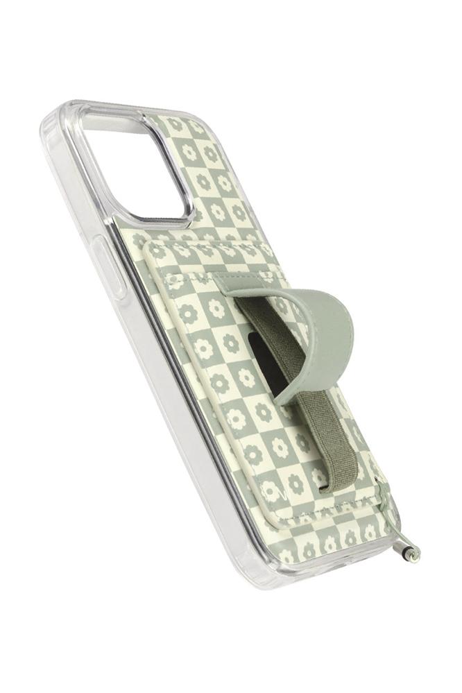 Blooming Check Magnetic Case - Buttercup Lynne Boutique