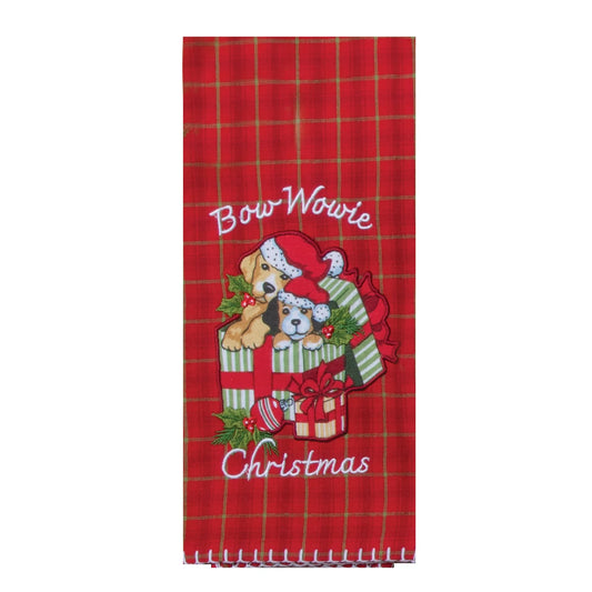 Bow Wowie Tea Towel