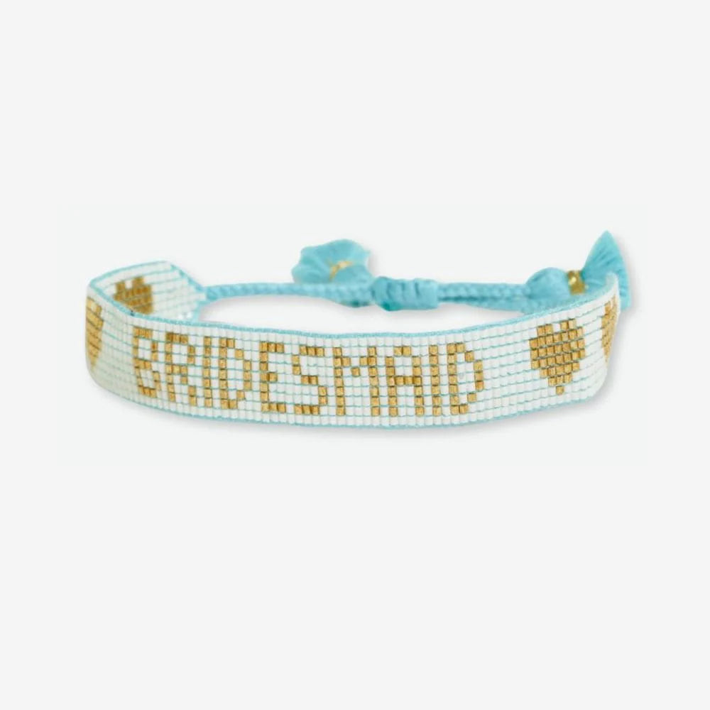 Gabby "Bridesmaid" Adjustable Beaded Bracelet - Buttercup Lynne Boutique