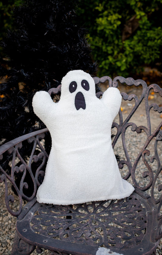 Buddy Boo Sherpa Ghost Pillow