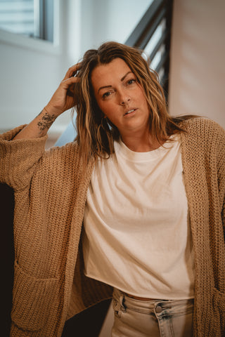 More Than Enough Solid Sweater Cardigan - Buttercup Lynne Boutique