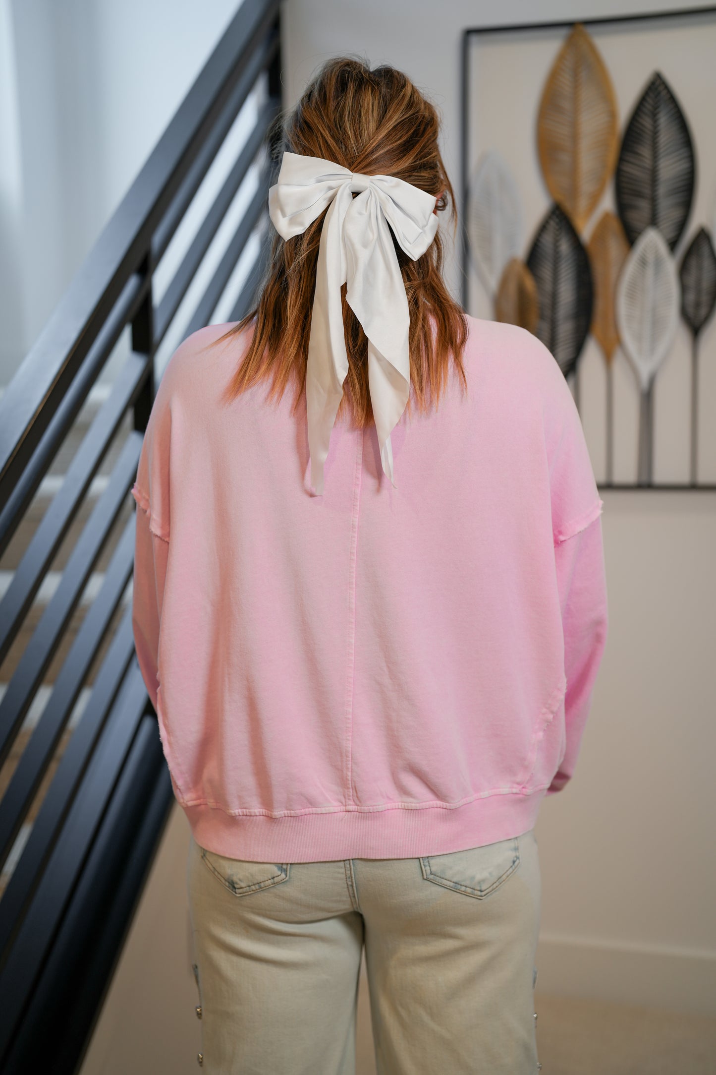 Bloom Away Flower Patch Pullover