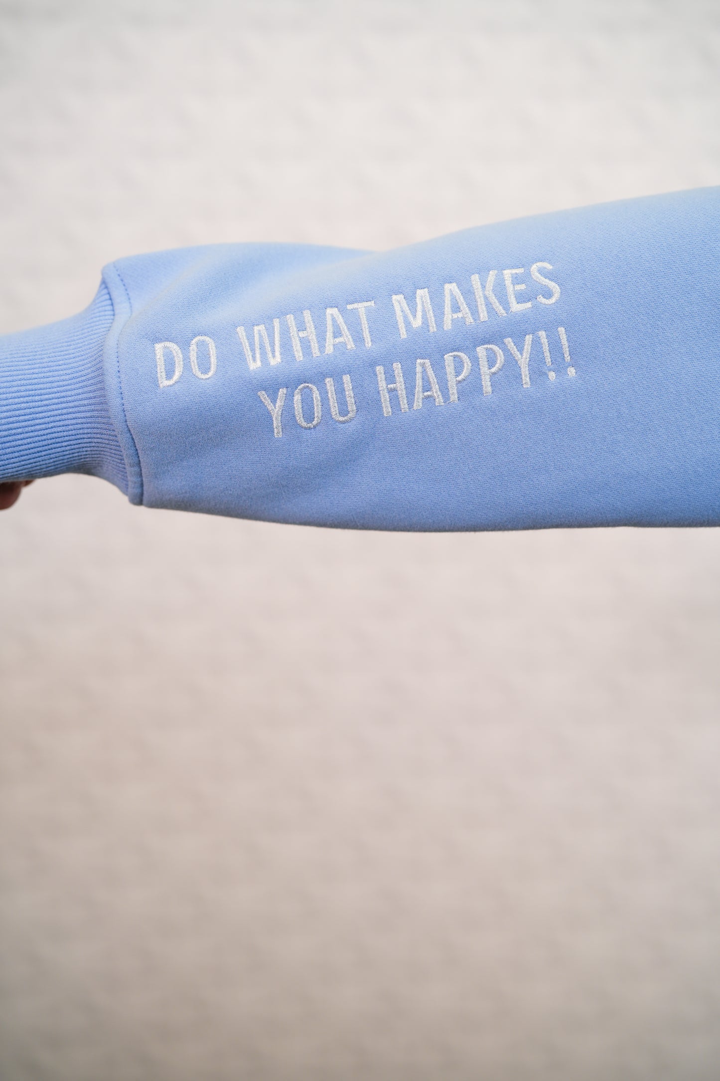 Do What Makes You Happy Hoodie - Ocean Blue