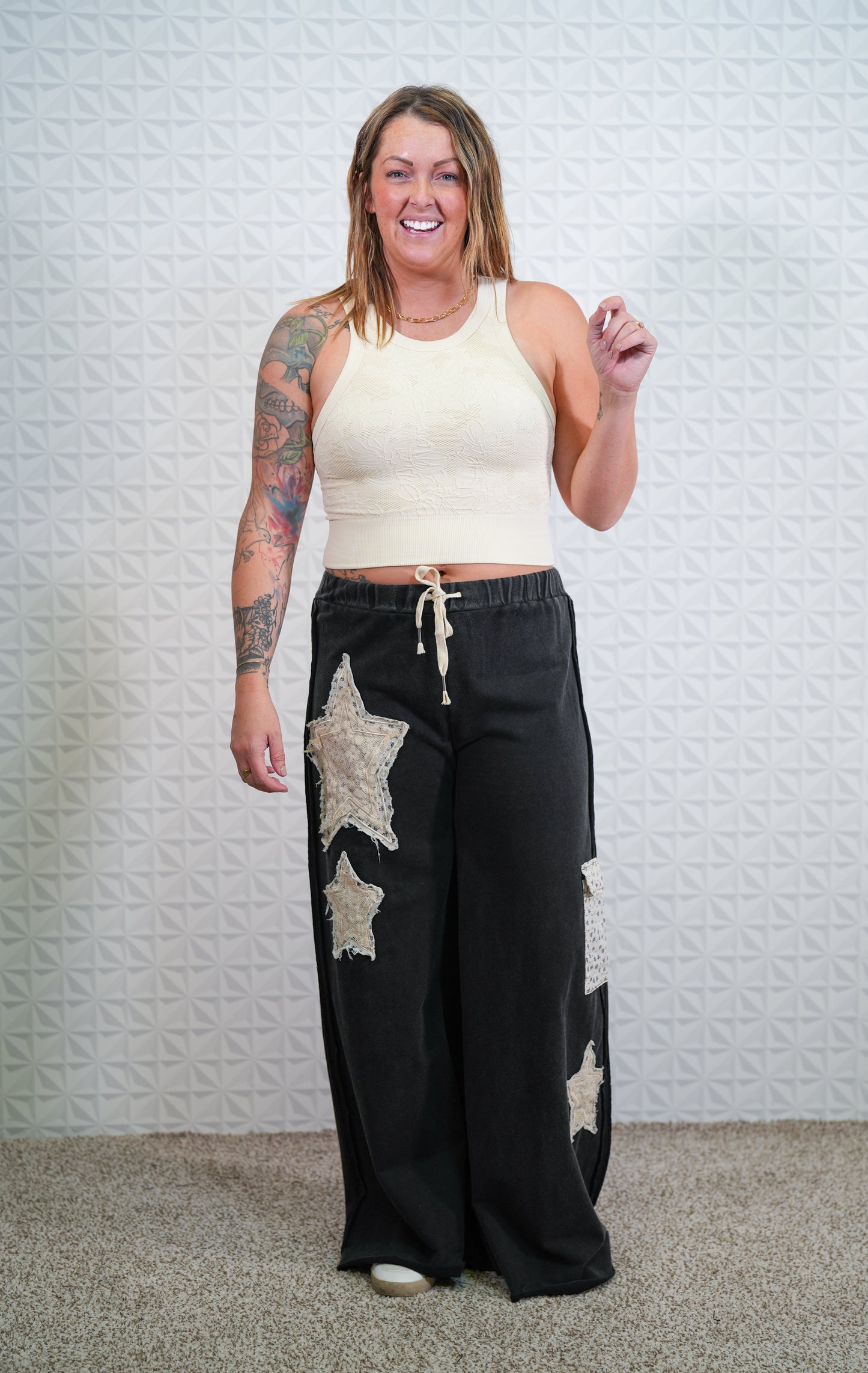 Stars Above Wide Leg Pants