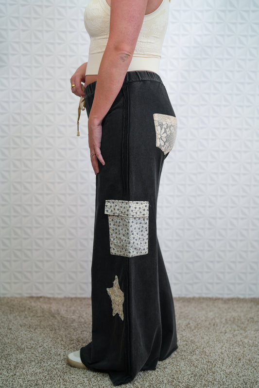 Stars Above Wide Leg Pants