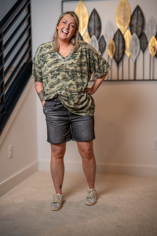 Dear Scarlett - Zenim Pull-On Shorts