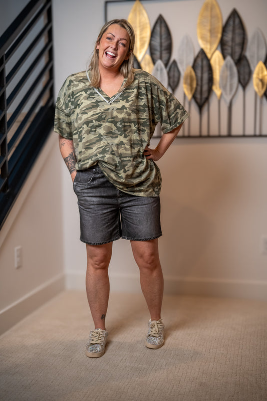 Dear Scarlett - Zenim Pull-On Shorts