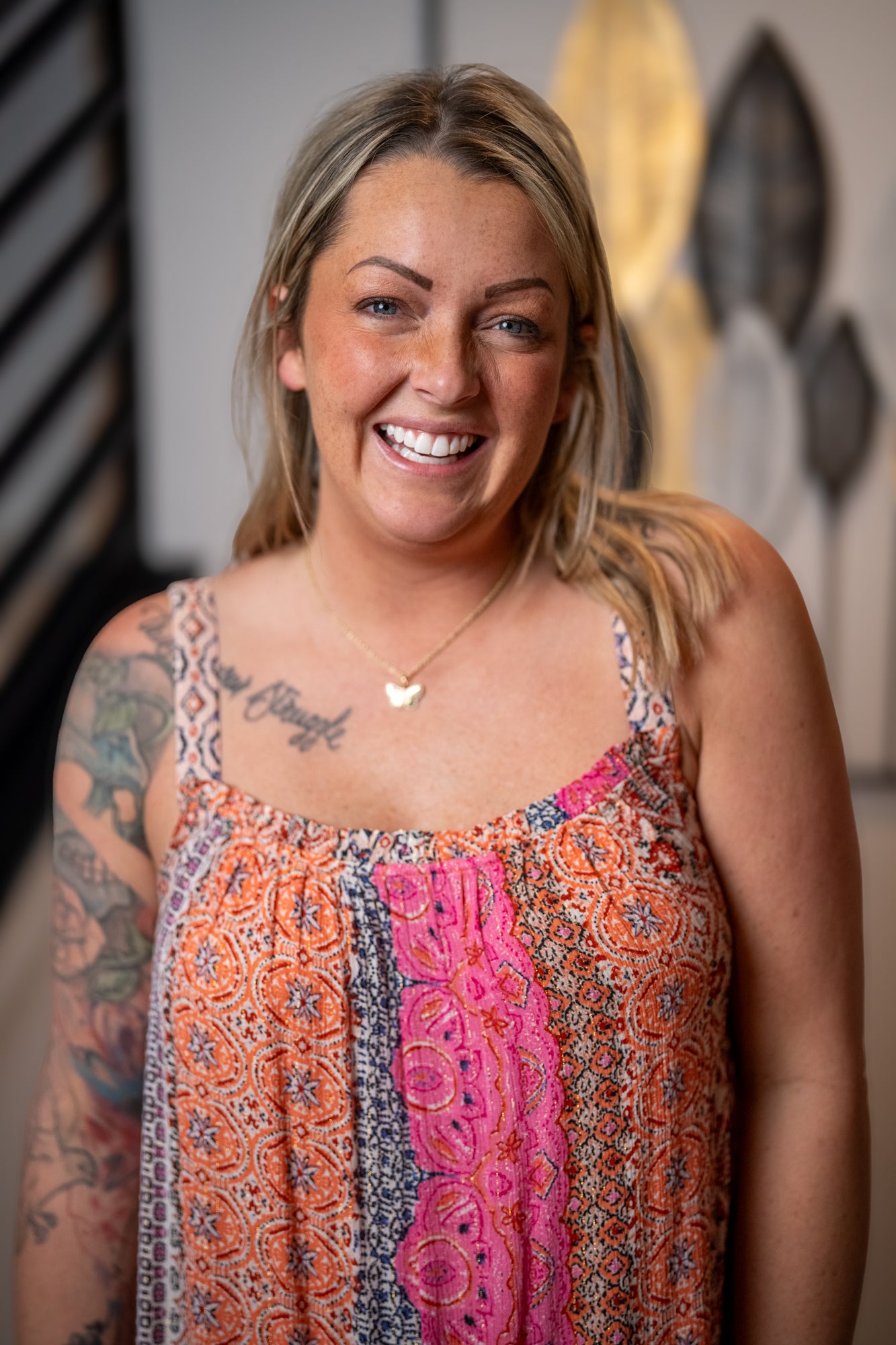 Lovestitch - Multi Color Marrakesh Print Sleeveless Maxi Dress