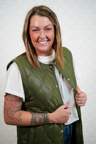Ready To Be Quilted Vest - Buttercup Lynne Boutique