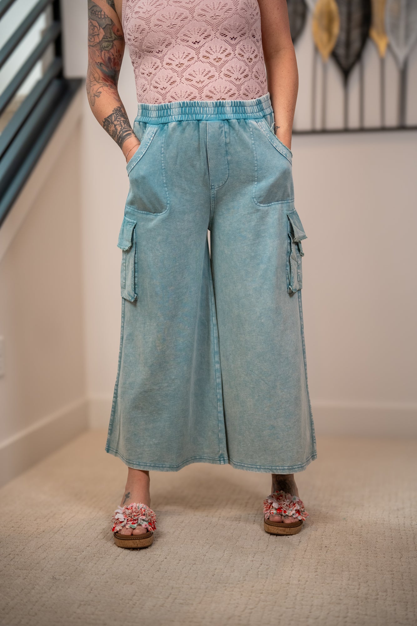 Everyday Wide Leg Cargo Pants – Easel