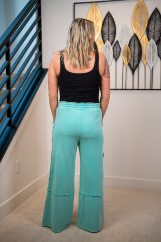 Coastal Breeze Mineral Wash Cargo Pants – Double Zero