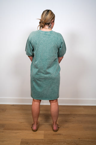 Easel Shiny Days Rhinestone Tunic Dress - Buttercup Lynne Boutique