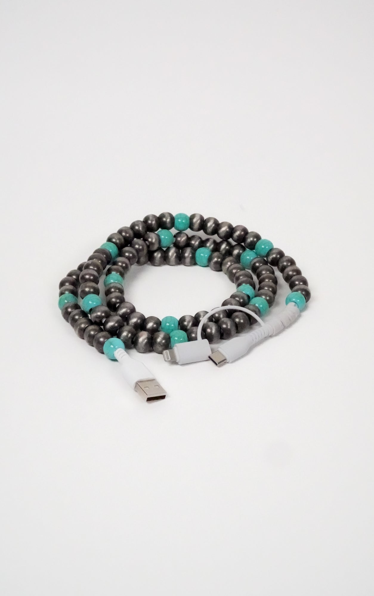 Beaded Charging Cord – Viral TikTok USB-C & Lightning Cable | Buttercup Lynne - Buttercup Lynne Boutique