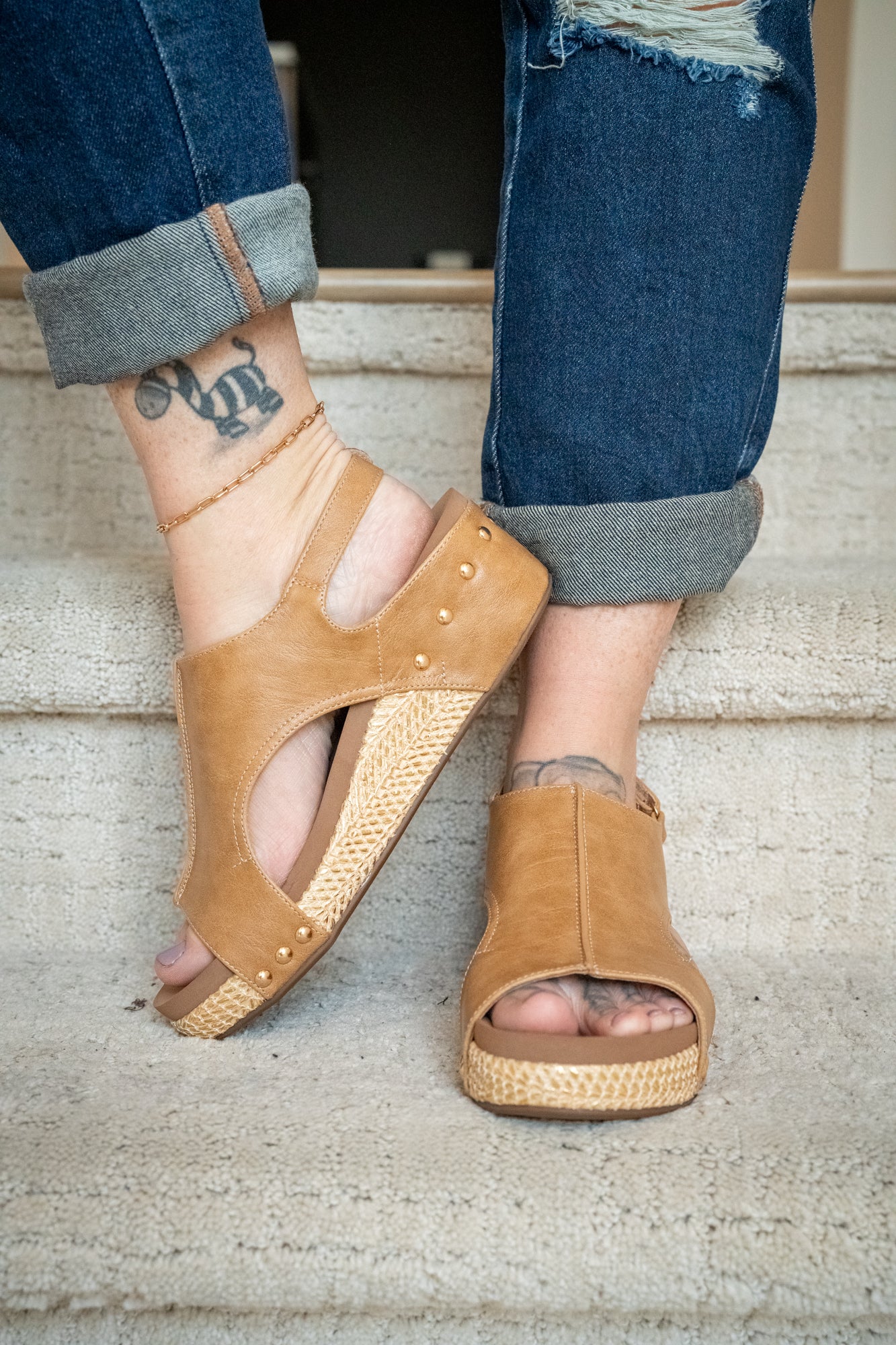 Corkys Volta II Wedge - Buttercup Lynne Boutique