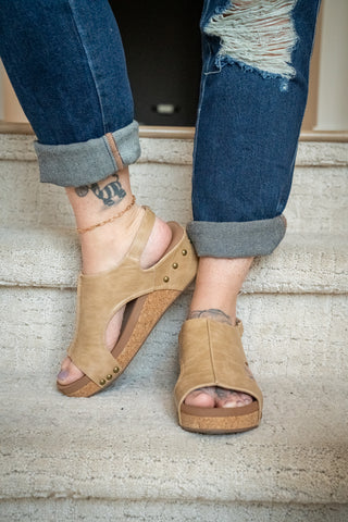 Corkys Volta II Wedge - Buttercup Lynne Boutique