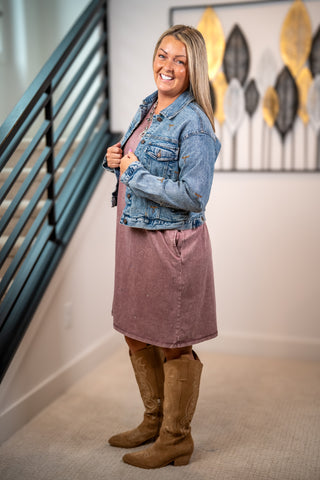 Blue B Wild West Stitch Denim Jacket