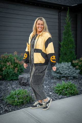 Pumpkin Patch Zip-Up Hoodie Mello